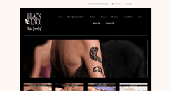 Desktop Screenshot of blacklaceskinjewelry.com